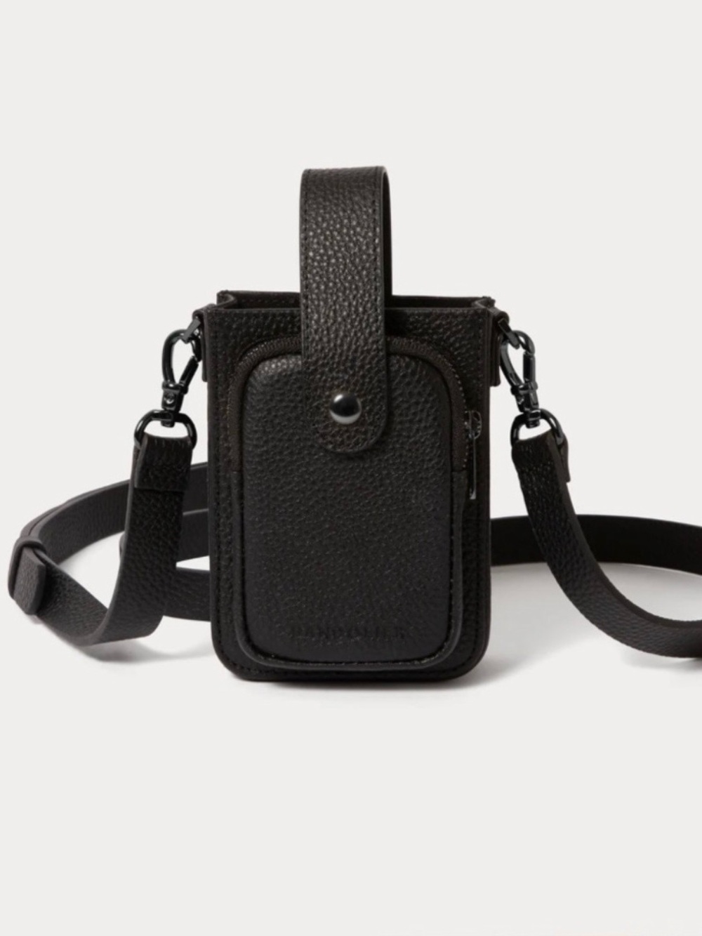 Bandolier Hailey Phone Pouch and Holster Black/Pewter - Picture 4 of 7